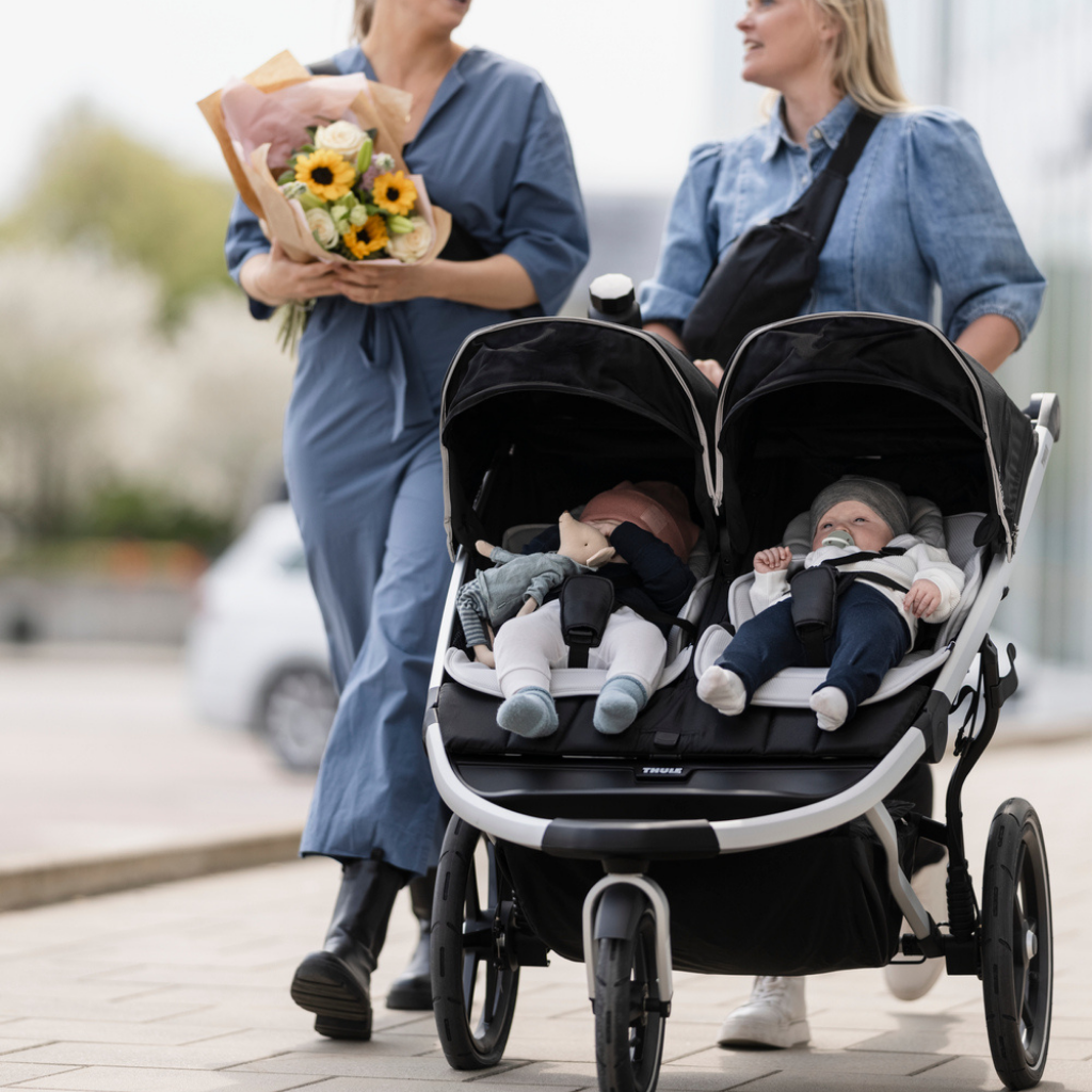 Thule Newborn inlay voor kinderwagen Soft Grey