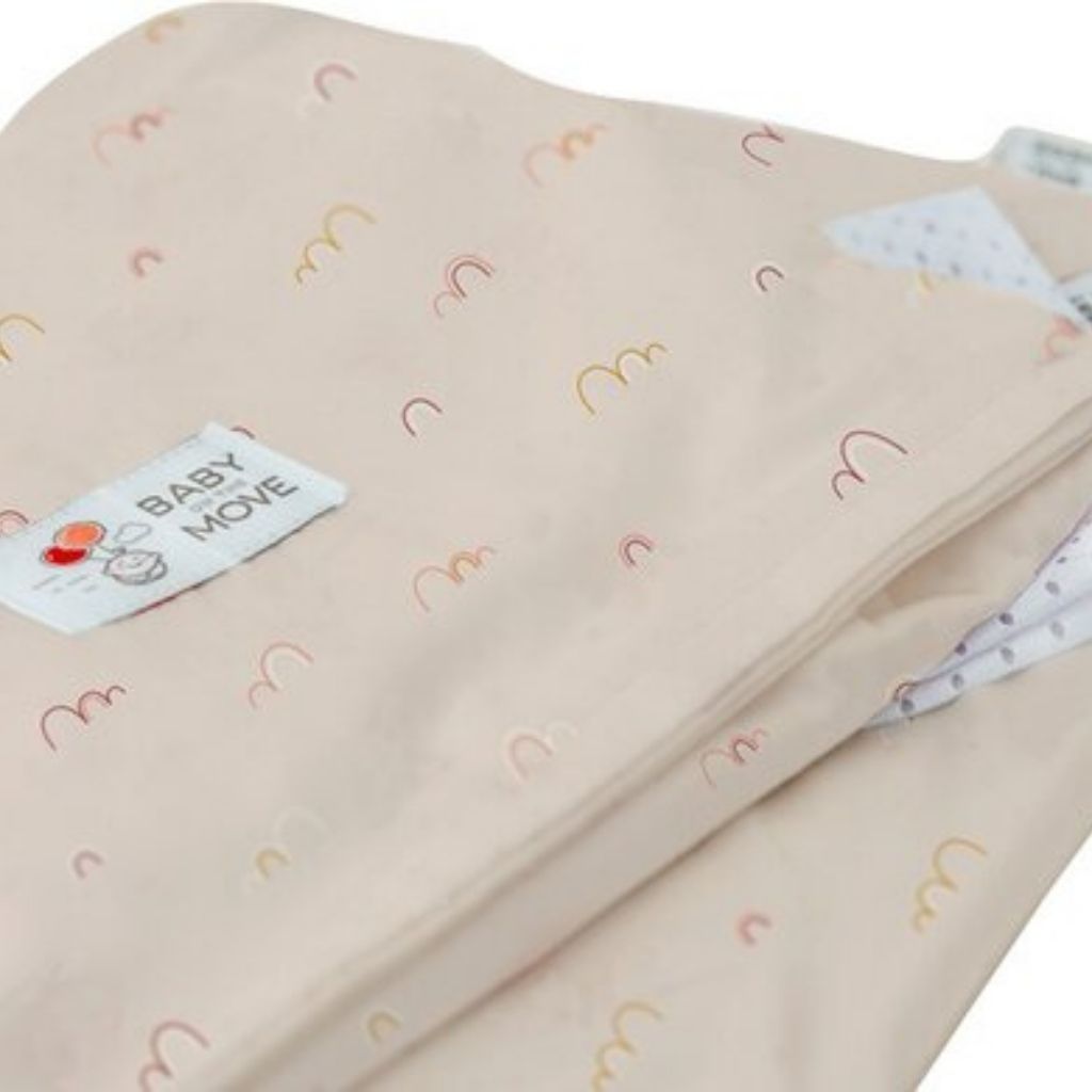 Baby on the Move Châle/écharpe d'allaitement Rainbow Fever rose
