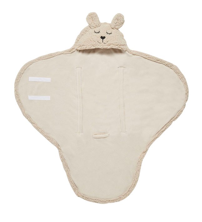 Jollein Couverture enveloppante Bunny Nougat