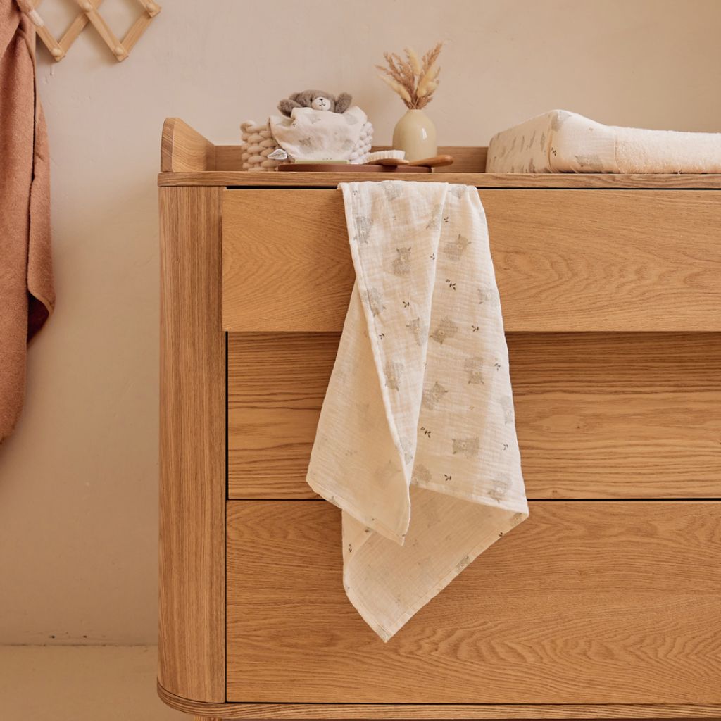 Noukie's Drap tétra Fluffy & Orso 70 x 70 cm - 3 pièces