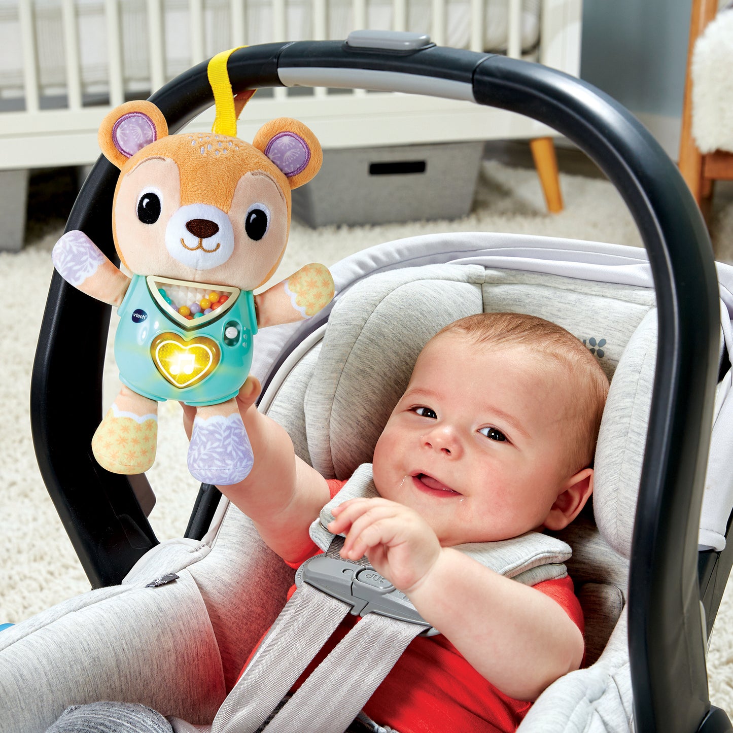VTech Jouet d'activité musical Lumi chant'ourson FR