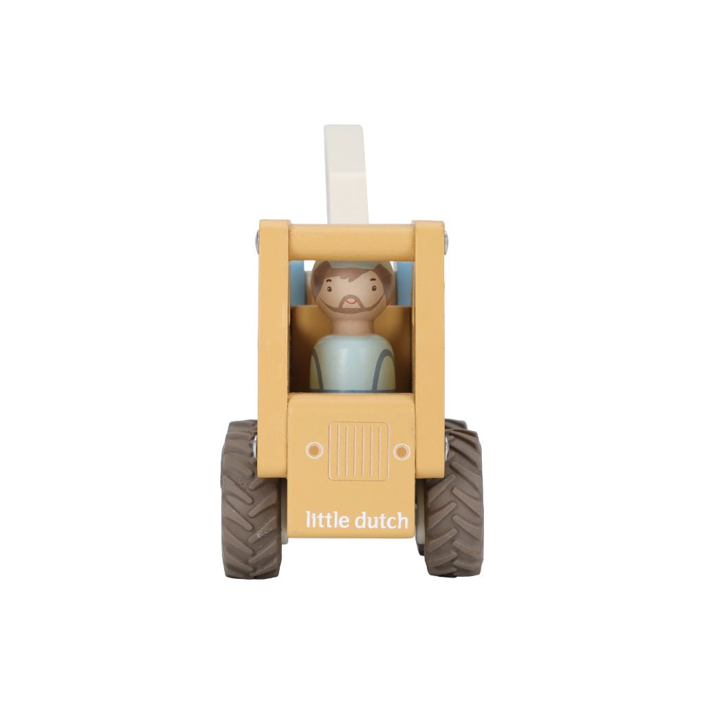 Little Dutch Houten Kraanwagen