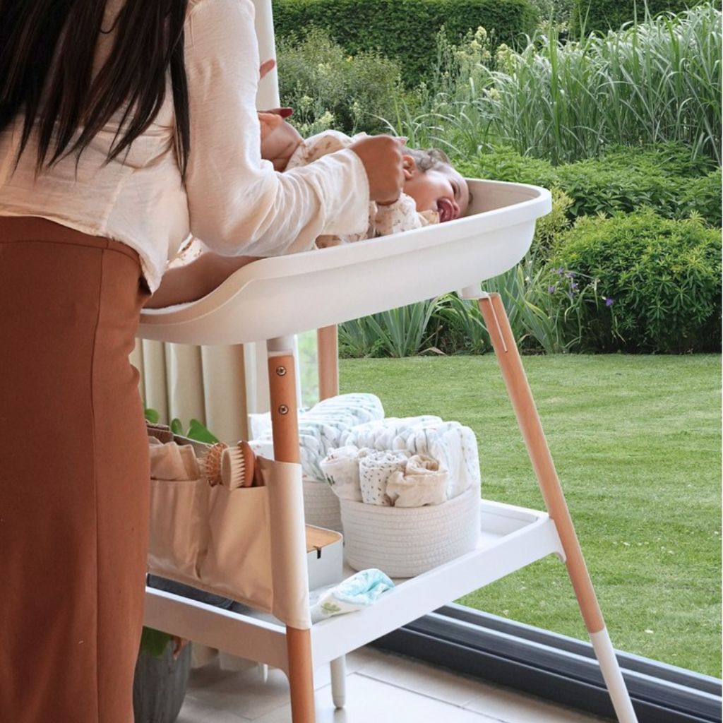 Bo Jungle Table à langer Balneo Pure White