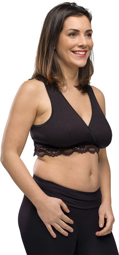 Carriwell Soutien-gorge de nuit et d'allaitement Crossover Black