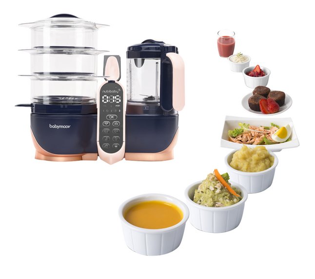 Babymoov Cuiseur vapeur-mixeur Nutribaby XL
