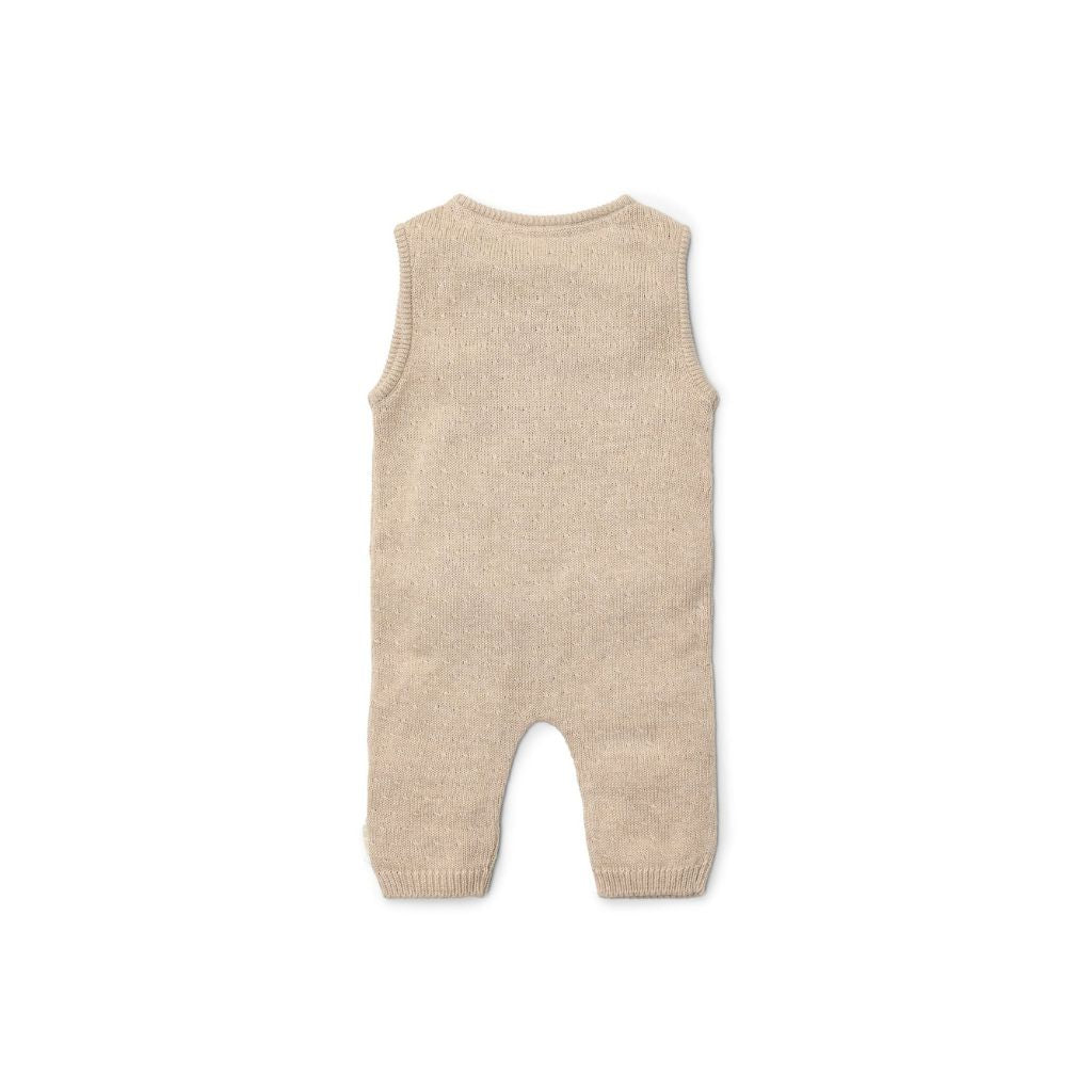 Little Dutch Combinaison tricotée unisexe Soft Beige