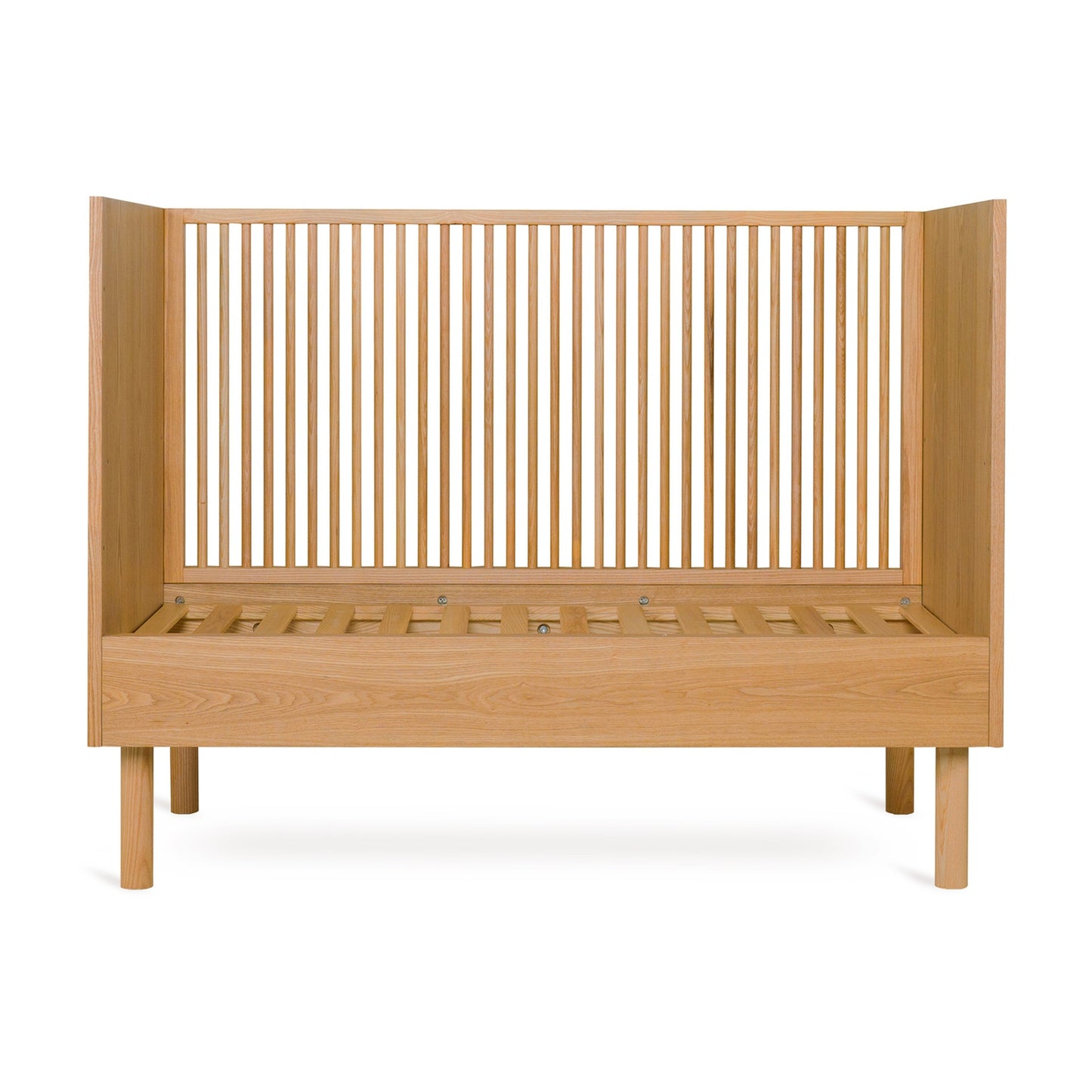Quax 3-delige babykamer (bed L 120 x B 60 cm + commode met verlengstuk + kast met 2 deuren) Hai No Ki Natural Ash