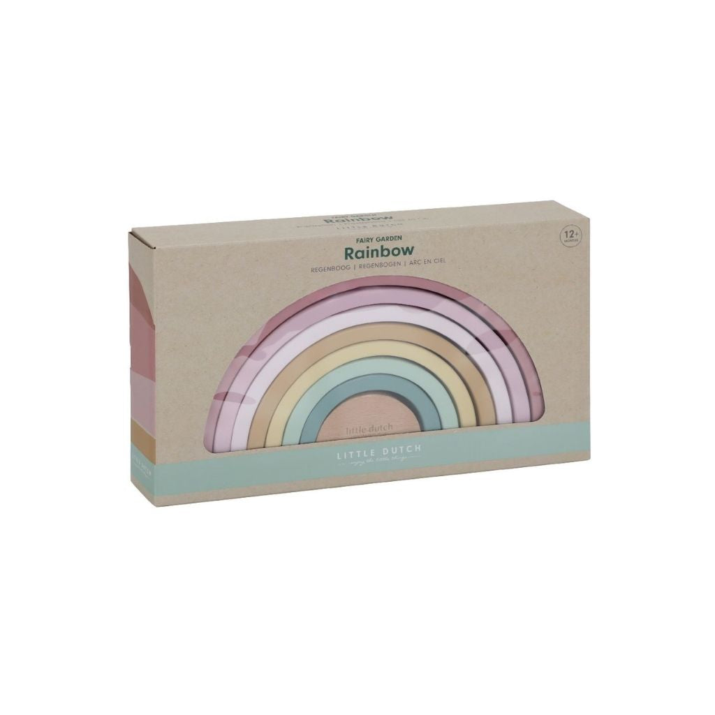 Little Dutch Arc-en-ciel en bois Fairy Garden