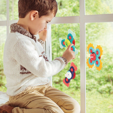 Ludi Baby Spinners met zuignap