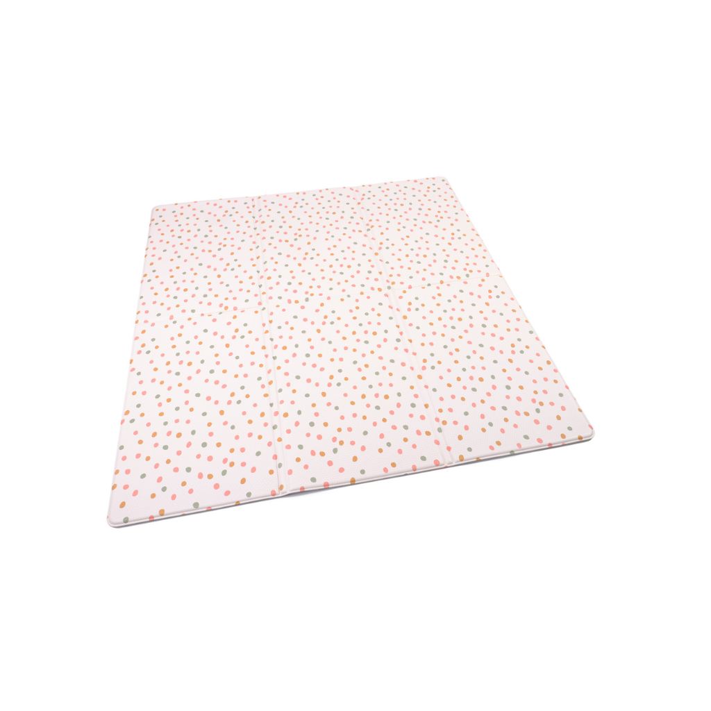 Little Gem Tapis de jeu pliable All About Dots /  Underwater world - 140 x 140 cm