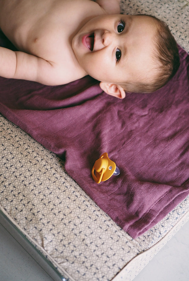 Filibabba Fopspeen 0 - 6 maanden Golden Mustard - 2 stuks