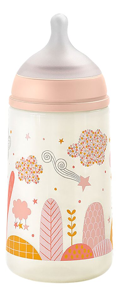 Suavinex Biberon Dreams Medium Flow Pink 270 ml