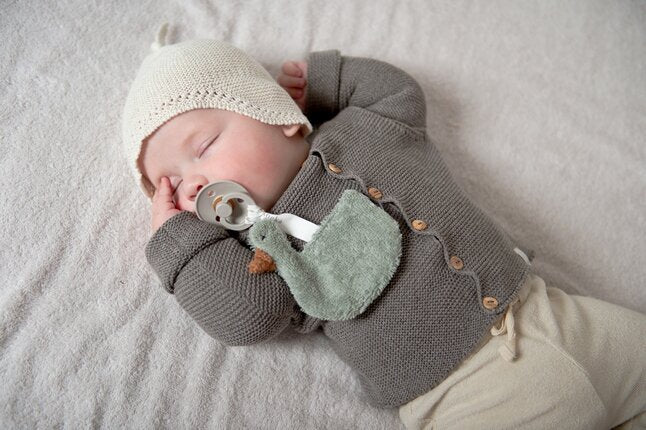 Koeka Fopspeendoekje Duckling Dijon Shadow Green