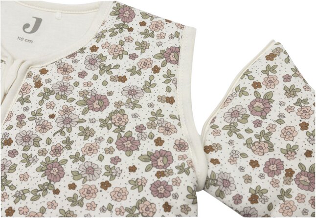 Jollein Sac de couchage d'hiver Retro Flowers 110 cm