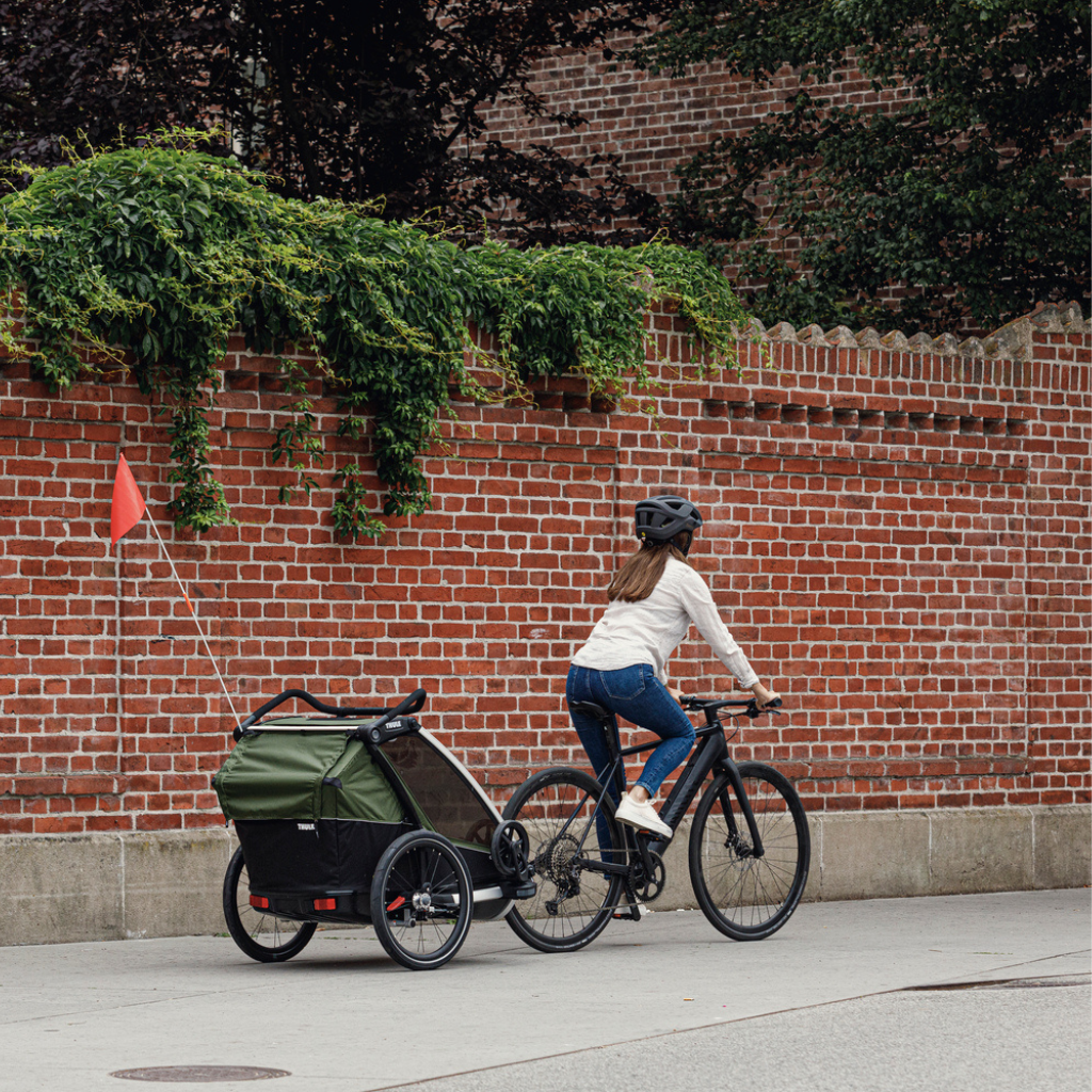 Thule Fietskar Chariot Cab 2 Double Cypress Green
