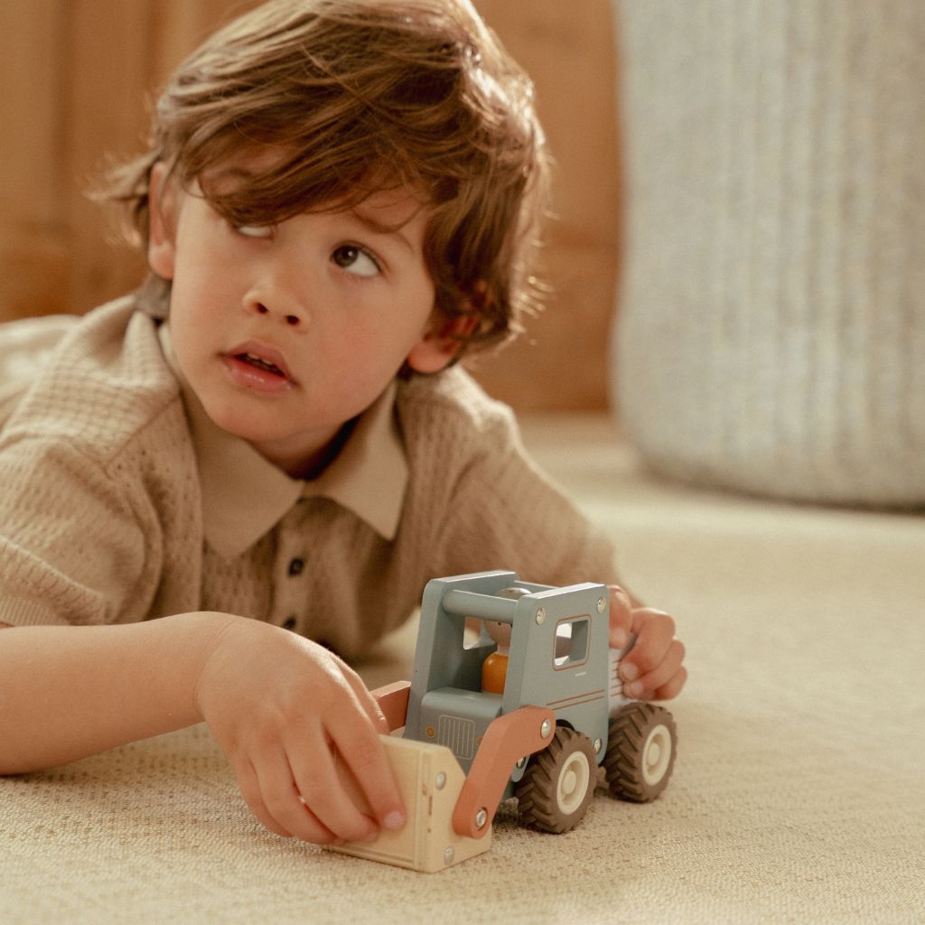 Little Dutch Houten Graafmachine