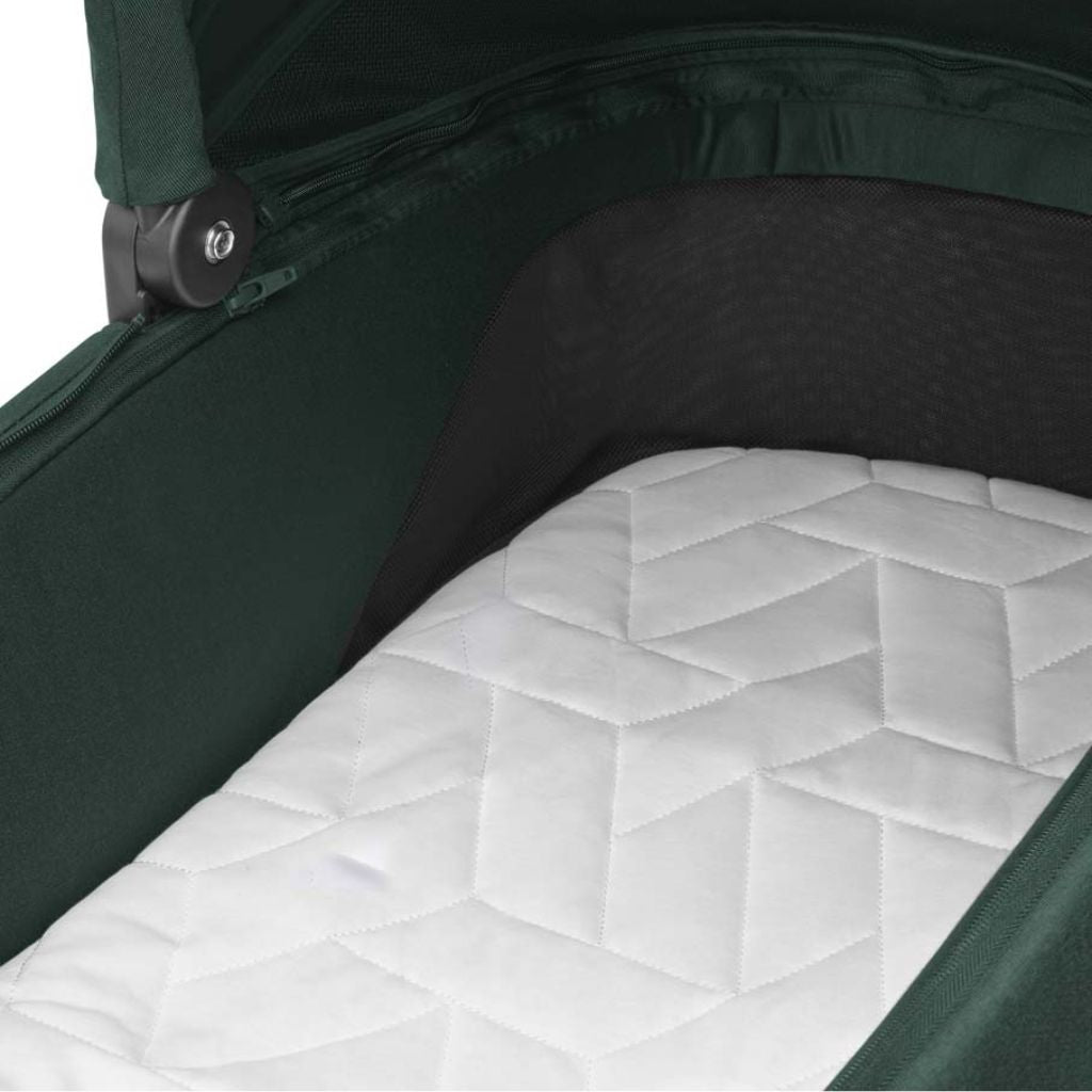 Maxi-Cosi Kinderwagen 5 in 1 Oxford Twillic Green + Sense draagmand + adapter + autostoel Pebble 360 pro 2 + basis Familyfix 360 Pro