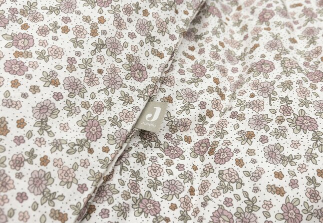 Jollein Housse de couette pour lit Retro Flowers