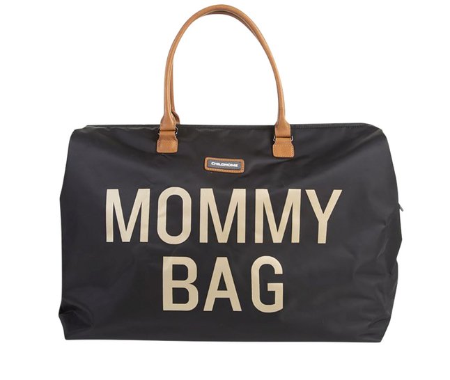 Childhome Sac à langer Mommy Bag noir-or