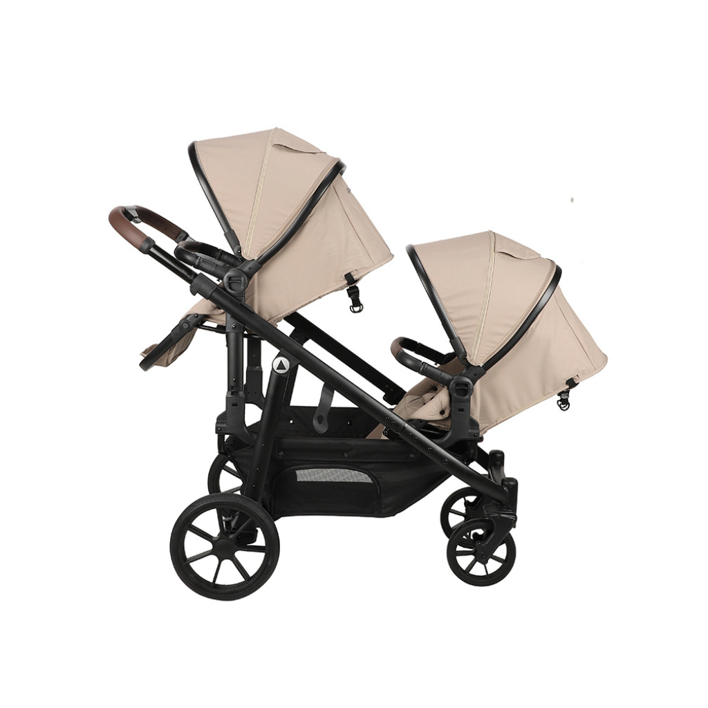 Topmark Duokinderwagen 2 Combi zand