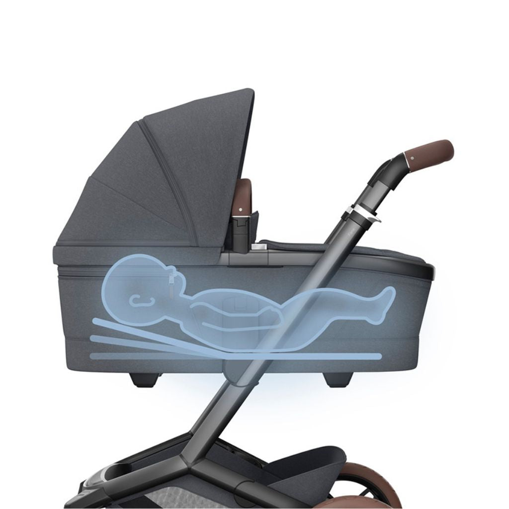 Maxi-Cosi Kinderwagen 4-in-1 Fame Twillic Graphite + draagmand + Autostoel Pebble 360 pro 2 + basis Familyfix 360 Pro