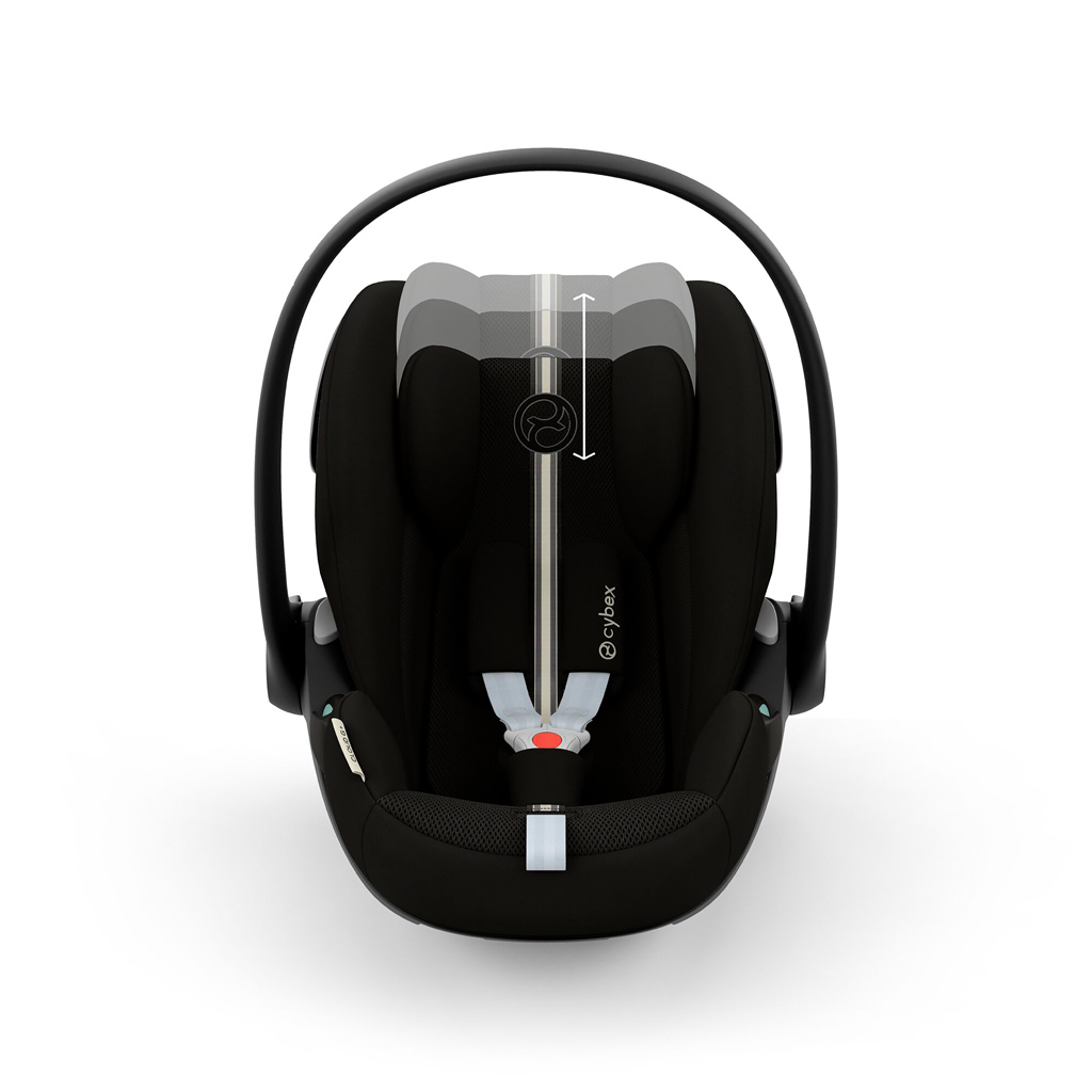 Cybex INFO Draagbare autostoel Cloud G i-Size Plus Moon Black