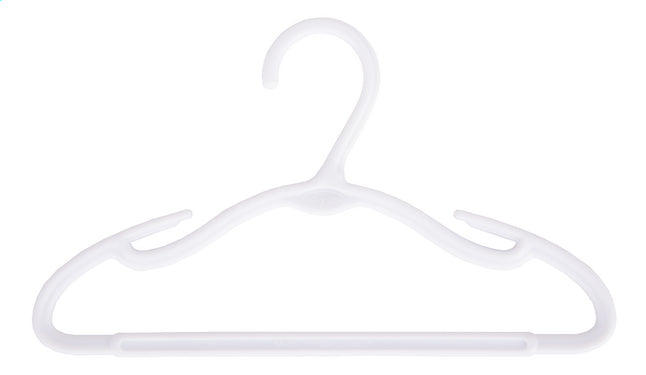 Playgro Cintre matière synthétique blanc - 10 pièces