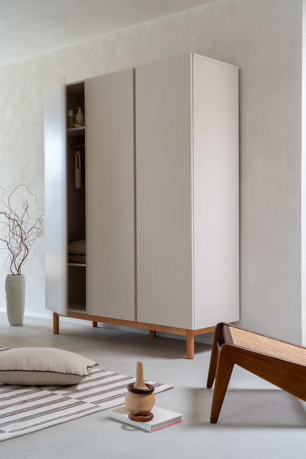 Quax Kast met 3 deuren Mood Clay