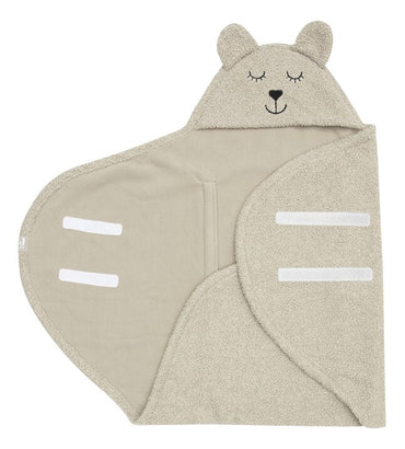 Jollein Couverture enveloppante Bear Boucle Olive Green