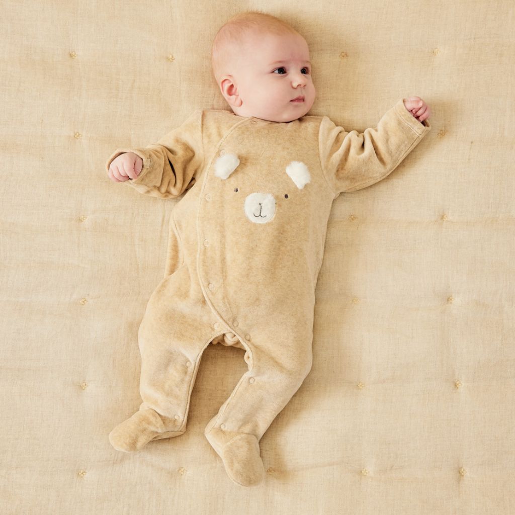 Noukie's Pyjama Orso Velours Beige