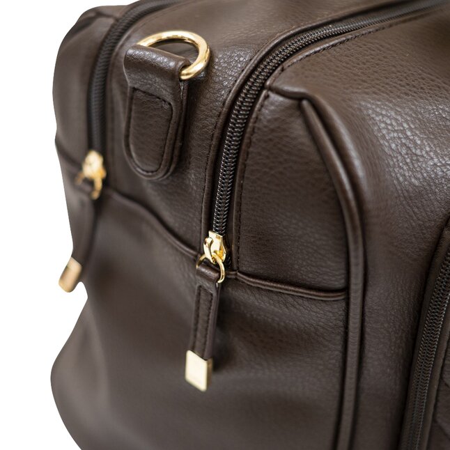 Isoki Sac à langer Double Zip Chocolate