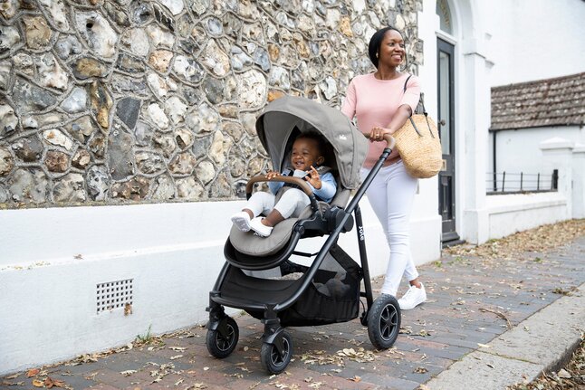 Joie Poussette 2 en 1 Versatrax Gray Flannel