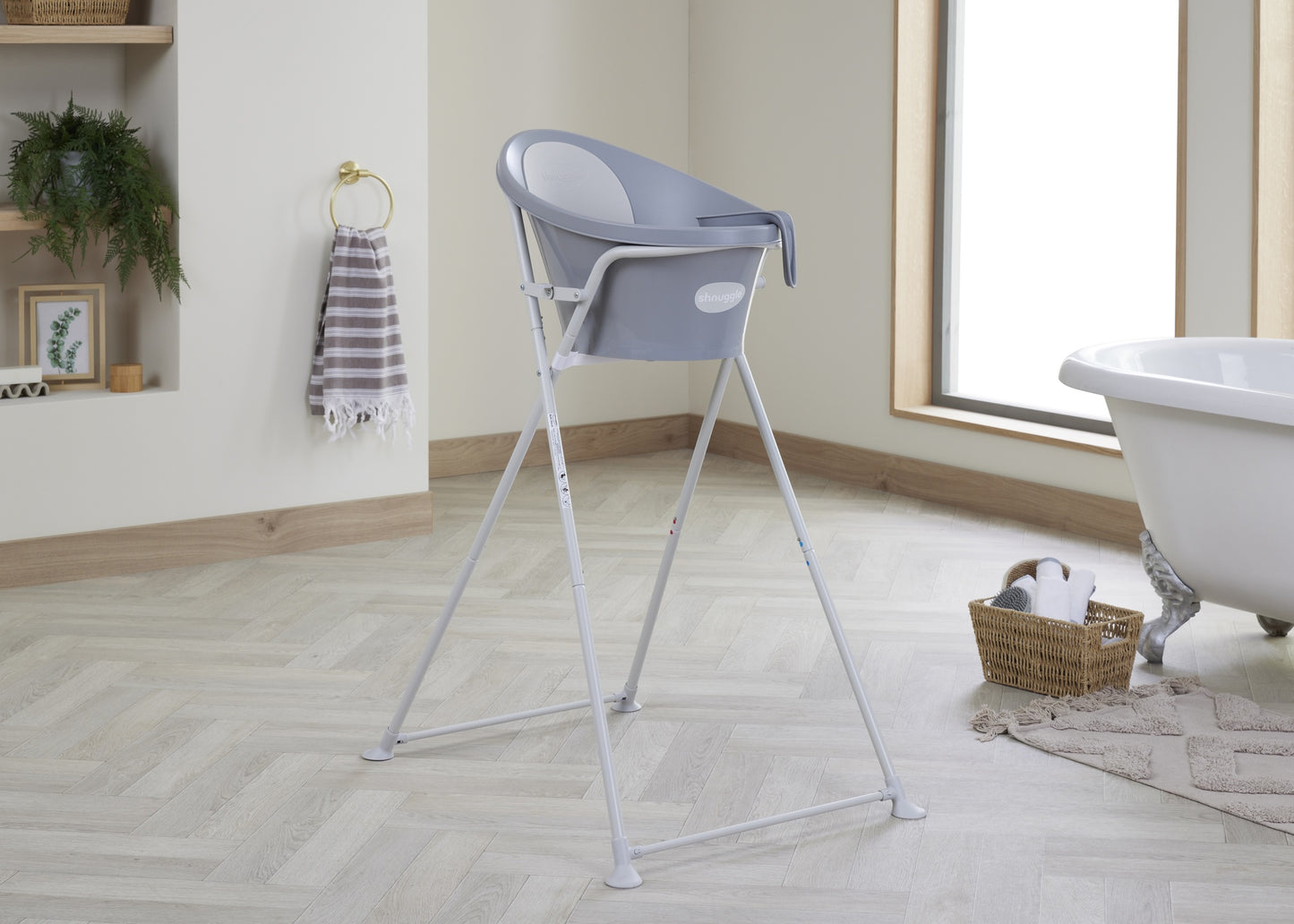 Shnuggle Badje Pebble Grey