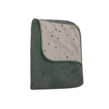 Dreambee Couverture pour berceau ou parc Oscar Grenouille vert Lg 75 x L 100 cm