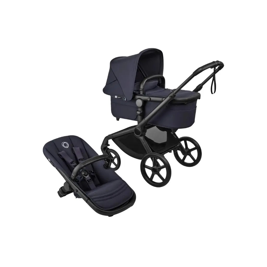 Bugaboo Poussette Fox 5 Renew avec nacelle Black / Deep Indigo