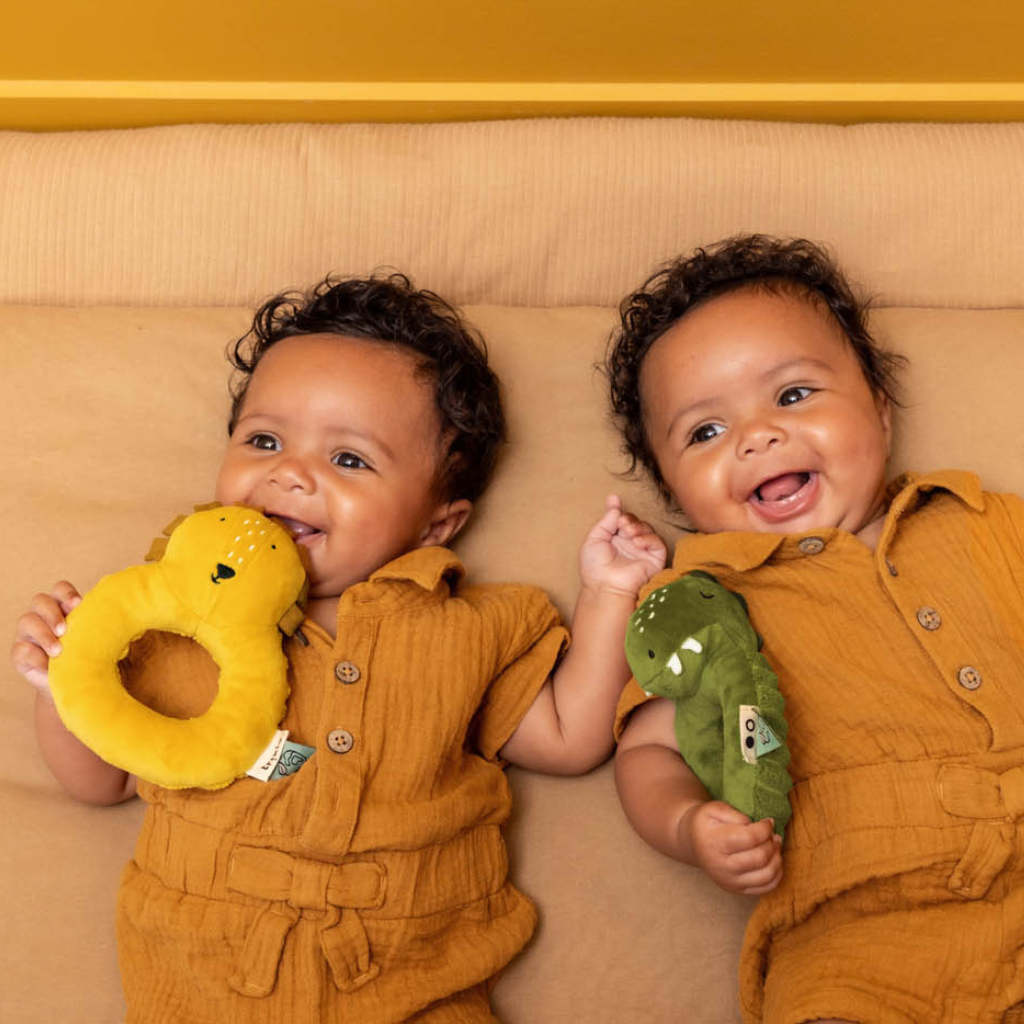 Trixie Baby Hochet Mr. Lion jaune