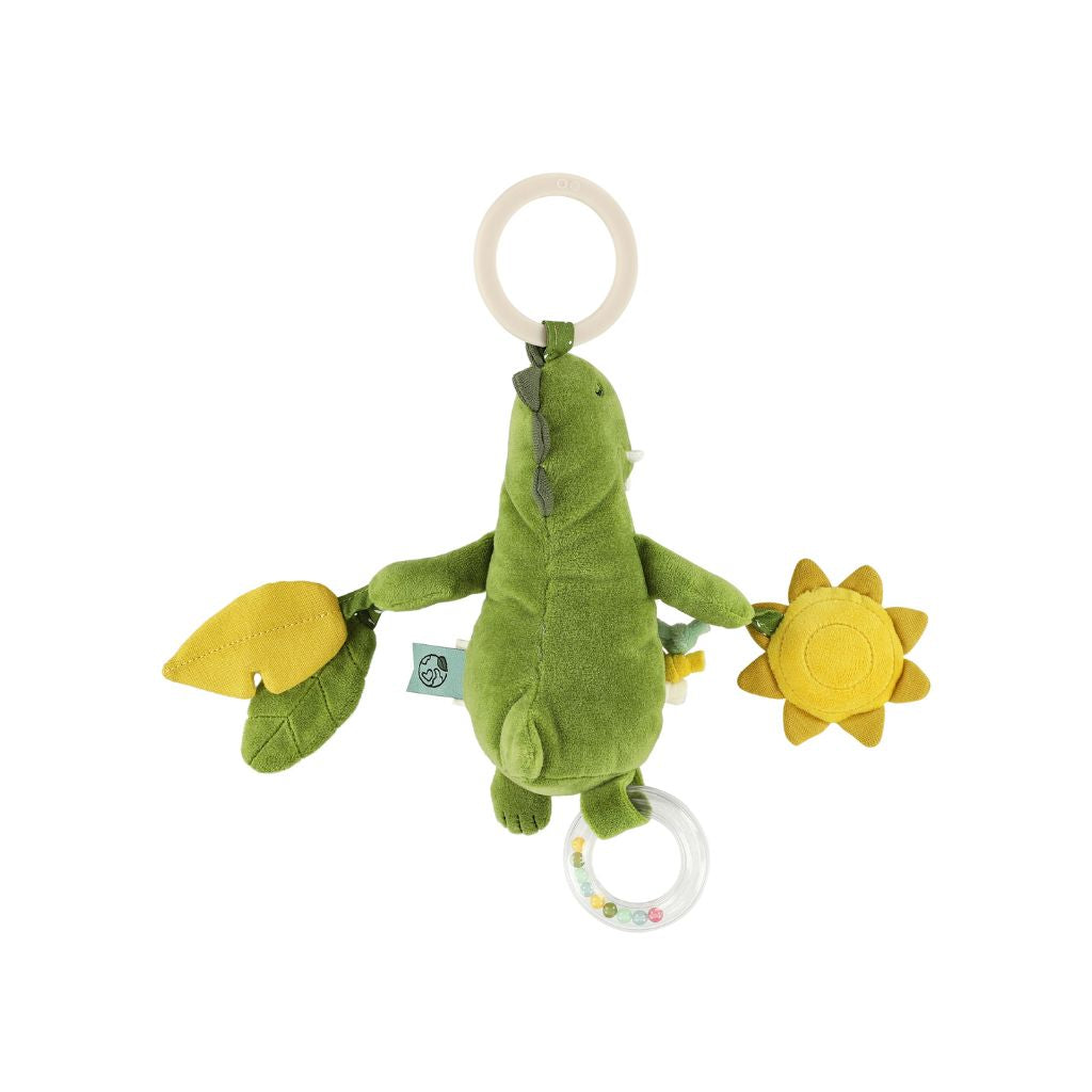 Trixie Baby Hangend activiteitenspeeltje Mr. Dino groen