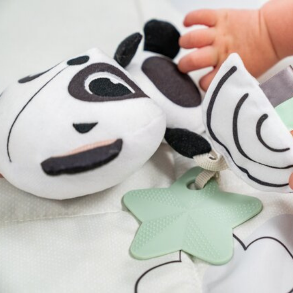 Tiny Love Jouet d'activité Panda Elisabeth Black & White Decor