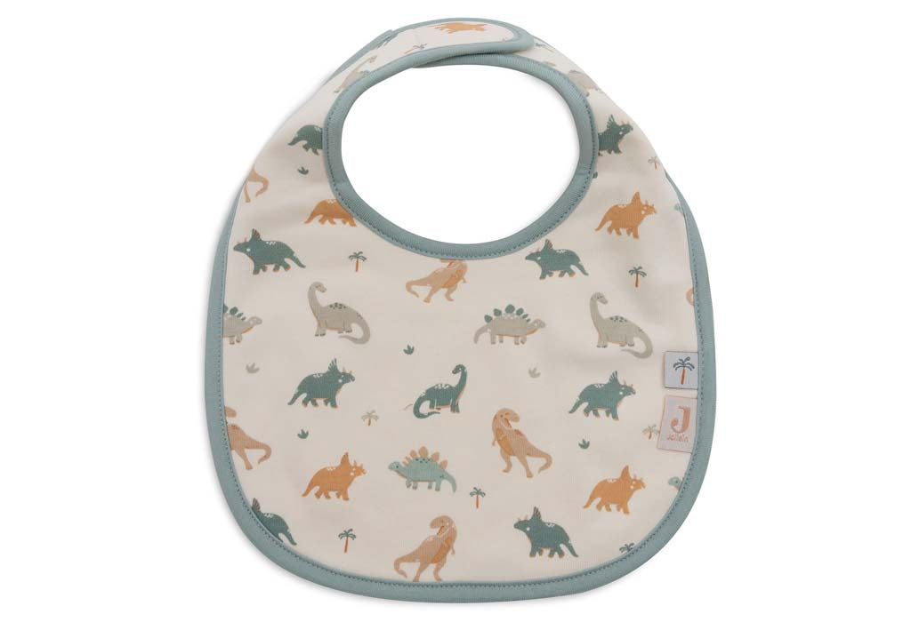 Jollein Slabbetje Roarsome Jersey Waterproof - 5 stuks