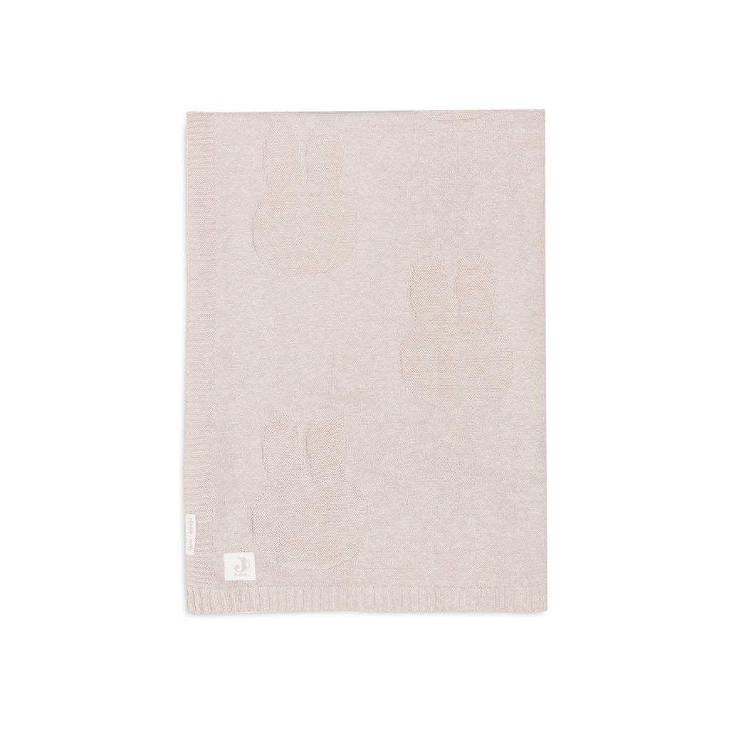 Deken wieg 75x100 cm nijntje nougat