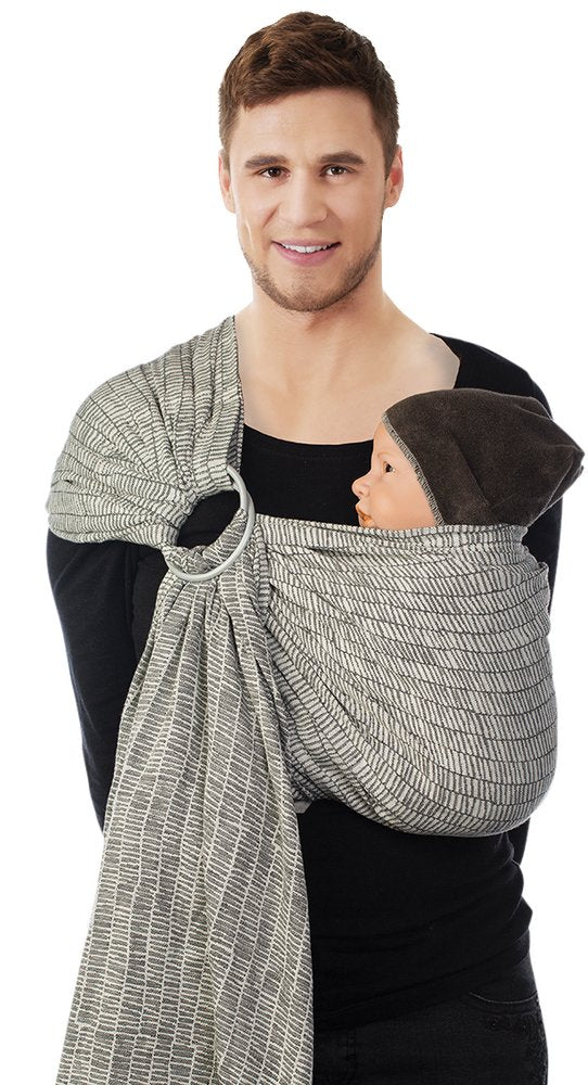 Babylonia Draagdoek BB-Sling Bold grijs