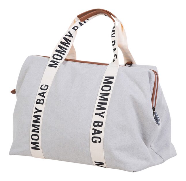 Childhome Verzorgingstas Mommy Bag Signature Canvas ecru