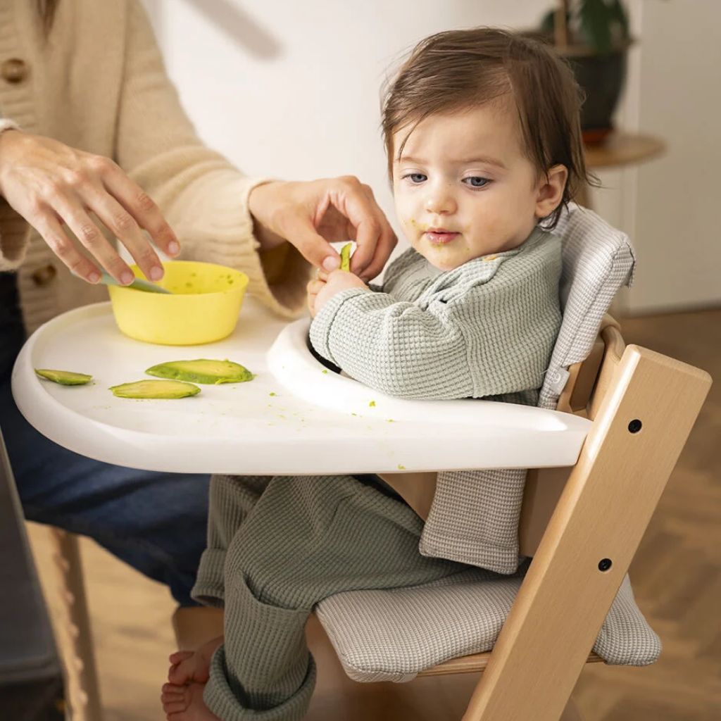Stokke® Eetstoel Tripp Trapp® + Baby Set² + eettablet Naturel