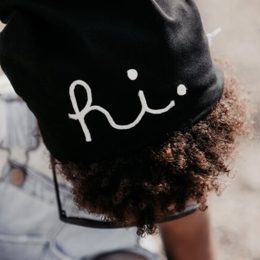 Aai Aai Bonnet Hi Beanie Black de 3 mois à 6 mois