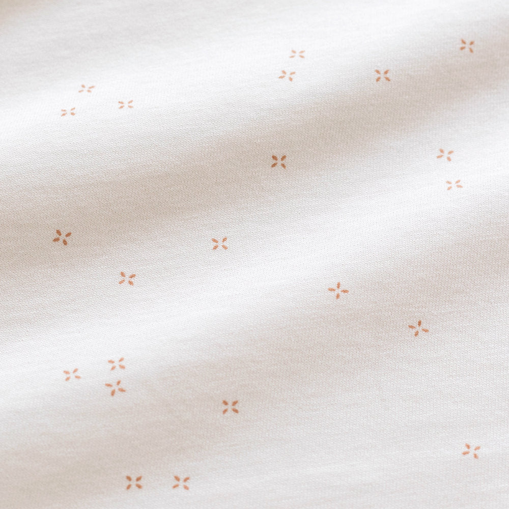 Bemini Sac de couchage d'été Magic Bag Jersey Small Dot 70 cm écru