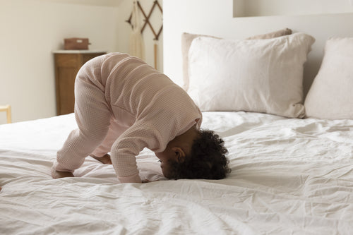 Feetje Pyjama Wafel Vieux Rose Mélange
