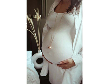 Proud Mama Halsketting Bola Luna Rose Gold