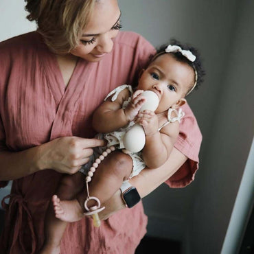 Mushie Attache-sucette Hera Blush