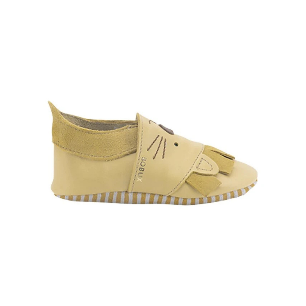 Bobux Chaussons Soft Soles Leo Maple 3-9 M