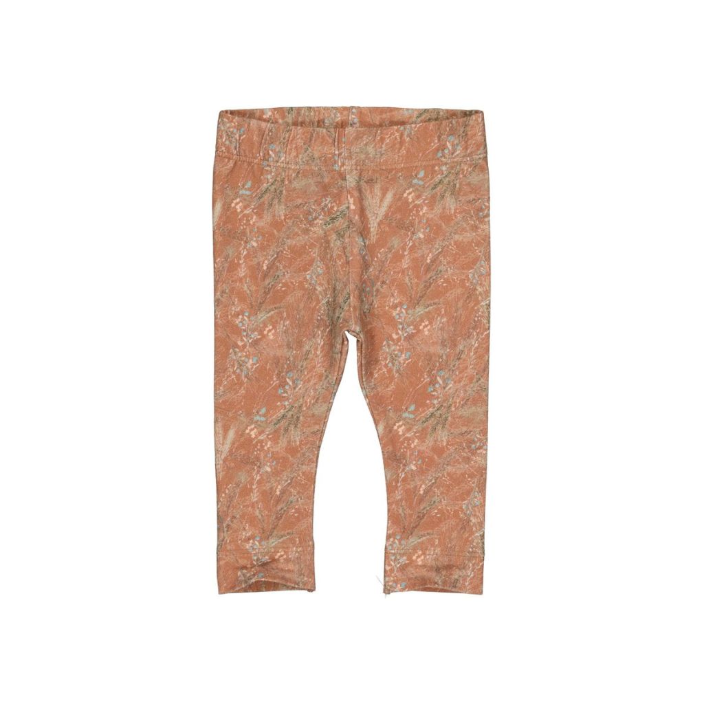 Levv Legging, m 62, AOP Brown Mocha Flower,boy